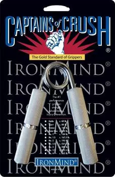 Эспандер для рук IRONMIND Captains of Crush №2 (195 фунтов. приблизительно. 88кг) [Элемент] серебряный
