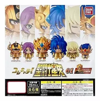 Этот персонаж Saint Seiya 01 [Набор из 6 типов (полный полный)] Игрушка-капсула Gacha Gacha