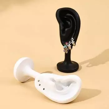 Jewelry Display Ear Model Earrings Display Rack Fashion Accessories Earring Holder Women белый