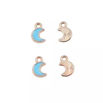 Jewelry Pendants Moon Charms Vintage Accessories For Women 20pcs