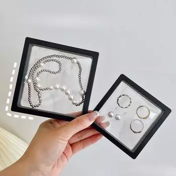 Jewelry Storage Box Anti-oxidation Pe Film Travel Portable Small Exquisite Necklace Bracelet Jewelry Sealed Box Display Box Small * Other 5pcs