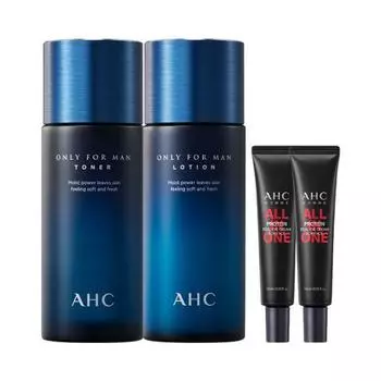 [Эксклюзив Olive Young] Подарочный набор из 2 предметов для ухода за кожей AHC Only for Men, корейская косметика