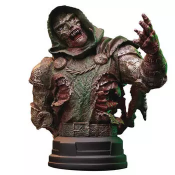 Эксклюзивный бюст Marvel Zombies Doctor Doom, Нью-Йорк, 2021 г., США