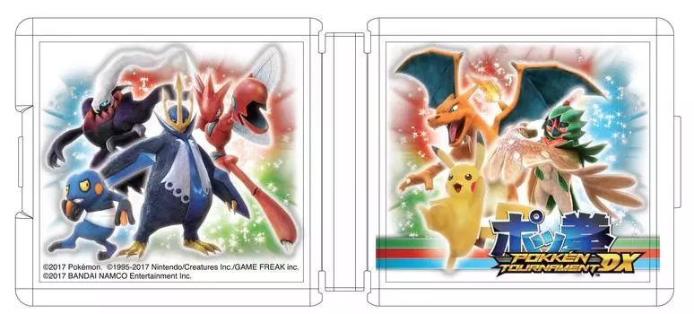Эксклюзивный карман для карт Nintendo Switch 24 DX Pokkn