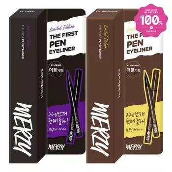 Эксклюзивный план Merge The First Pen Eyeliner Двойной план P1 oreo
