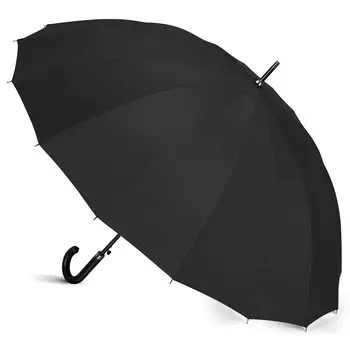 Эксклюзивный зонт Wind Rainy Season Long Jump Water для мужчин, в комплект входит чехол для хранения x прошитая кожа [бренд Amazon] [16 спиц, устойчивый]