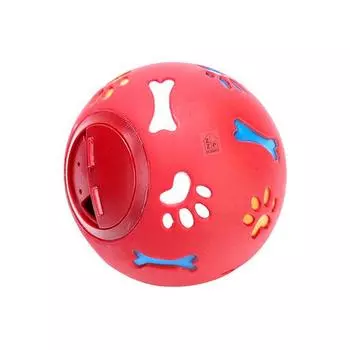 Jezepet pet пазл шарик-закуска L, красный, 1 шт.