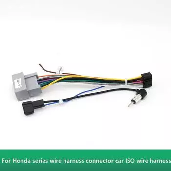 JF-HD-01 для разъема жгута проводов серии Honda автомобильный ISO жгут проводов кабель canbus box without canbuswit