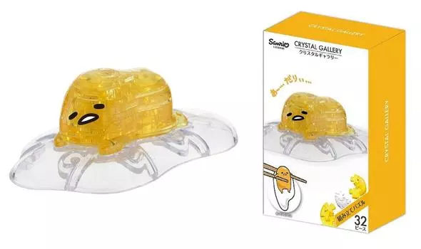 Пазл из 32 частей Crystal Gallery Gudetama [3D пазл]