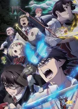 Jigsaw Puzzle Blue Exorcist Shimane Keimei Society Edition 500 pieces (500-574)