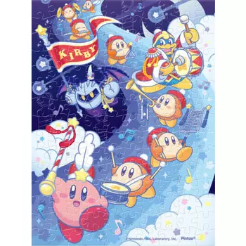 Jigsaw Puzzle Mame Puzzle Kirby s Dream Land Pupupu Marching Band 150 Pieces (MA-103)