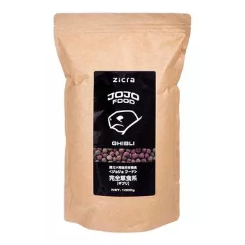 Jikura JOJO FOOD Ghibli Jojo Корм для сухопутных черепах 1000 г Agito Полностью травоядный корм для черепах 4560113592039