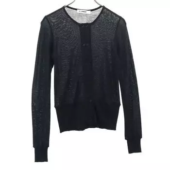 JIL SANDER Made in Italy Wool Blend Long sleeve knit cardigan M Women Used