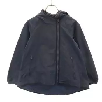 JIL SANDER NAVY сделано в Италии Куртка-шелл с капюшоном 34 Темно-синий Женская Б/у