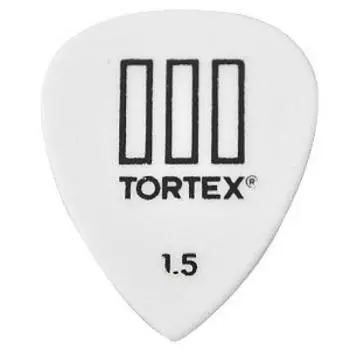 Jim Dunlop Tortex III STD набор из 12 медиаторов Tortex 3 стандартный медиатор Musent Custom Players Pick 1.50 мм и 462B150-WHT-12P
