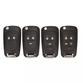 jingyuqin 2/3/4/5 B чехол для дистанционного ключа для OPEL VAUXHALL Insignia Astra Zafira для Chevrolet Cruze для Buick 2 buttons