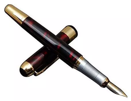 JINHAO JINHAO Fountain Pen Black x Red JH250F-8
