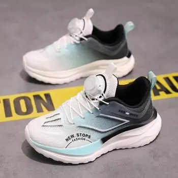 Jinjiang foreign trade spring and summer rotating buckle boys lightweight breathable mesh sports shoes baby casual running shoes primary school stude 31