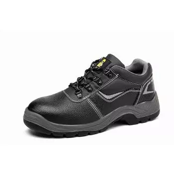 JK6511 Wholesale High Quality Anti-smash Safety Shoes Functional Breathable Iron Toe Work Shoes for Men Labor Safety Shoes 40 чёрный