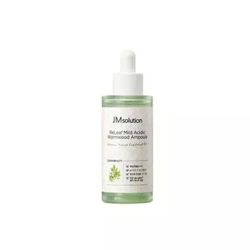 JM SOLUTION ReLeaf Mild Acidic Wormwood Ampoule 50ml - Ампула для волос с экстрактом полыни