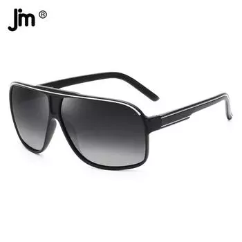JM Ultralight Polarized Sunglasses for Men Women Square Brand Designer Sunglasses UV400 other