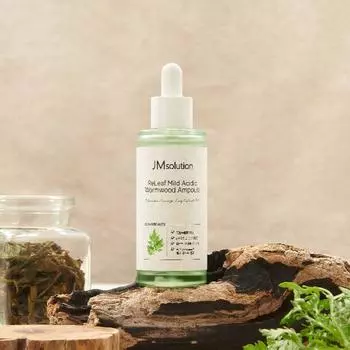 JMsolution Releaf Mild Acidic Wormwood Ampoule 50ml - Ампула для лица с мягкой кислотой и полынью