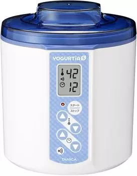 Йогуртница TANICA с контролем температуры, таймером и зуммером Yogurtia S 1200 мл (25-70) ЯС-01 (синий)