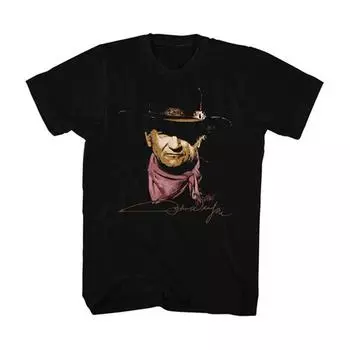 John Wayne Черная футболка унисекс John Wayne S