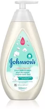 Johnson s® Cottontouch bain moussant et gel lavant 2 en 1 TU прозрачный
