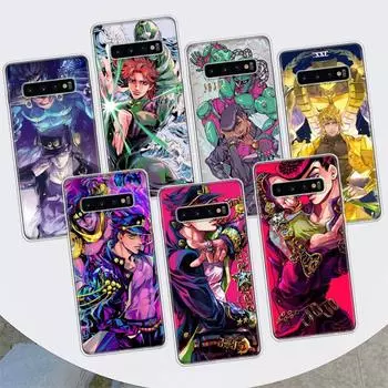 JoJo Bizarre Adventure Anime Phone Case For Samsung Galaxy M21 M12 M31S M32 M51 M52 Note 20 Ulte 10 Plus 9 8 J4 J6 + J8 M11 F52 Samsung M11