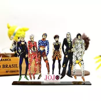 JOJO JoJo s Bizarre Adventure Golden Wind группа семейная акриловая подставка игрушка-фигурка