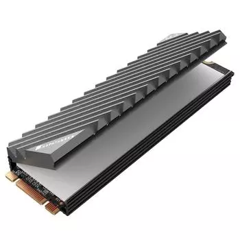 Jonsbo M.2 SSD радиатор NVME NGFF M2 2280 твердотельный жесткий диск алюминиевый радиатор охладитель радиатор с охлаждающей термопрокладкой чёрный