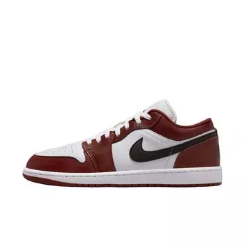 Jordan 1 Low SE Dark Pony унисекс кроссовки белые черные HF3148-102 44