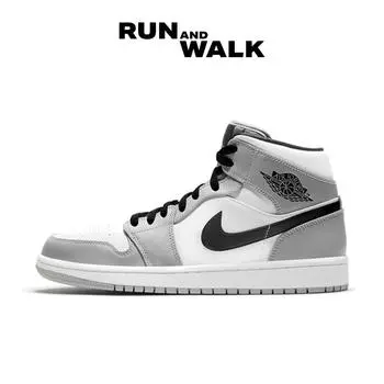 Jordan 1 Mid Light Smoke Grey 554724-092