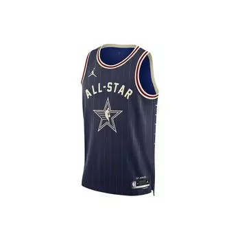 Jordan 2024 All-Star Dri-FIT NBA Swingman Джерси Мужская Джерси Темно-Синий FQ7739-439 3XL