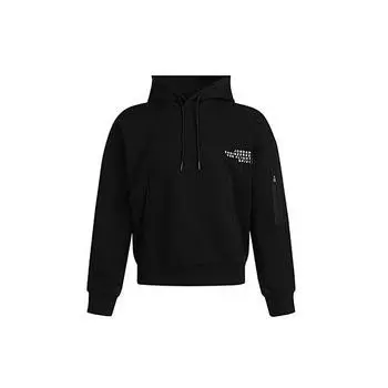 Jordan 23 Engineered Knit Pullover Hoodie Мужские топы Черный CZ8273-010 L