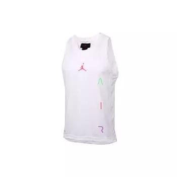 Jordan Air Dri-FIT Academy дышащий баскетбольный жилет мужской топ белый CT4766-100 S