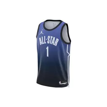 Jordan Баскетбольная майка All-Star Weekend для мужчин, верхние части, синяя DX6326-502 XXXL