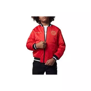 Jordan Cny Series Digital Rabbit Pattern Embroidered Loose Jacket Kids jackets Challenge-Red FJ9638-600 XL