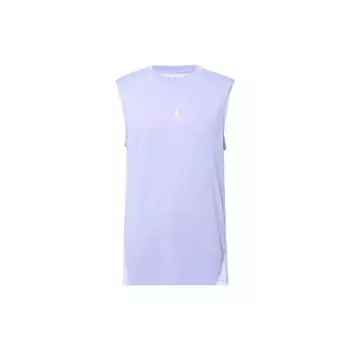 Jordan Dri-Fit Dongdan контрастный номер с логотипом и принтом винтажная быстросохнущая футболка без рукавов мужские топы ледяно-сиреневый FD6553-538 L