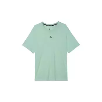 Jordan Dri-FIT Jumpman Logo Crew Neck Casual Short Sleeve T-Shirt Men Tops Mint FN5830-353 L
