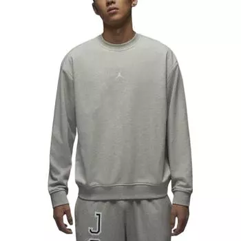 Jordan Толстовка Dri-Fit Quick-Dry с круглым вырезом и длинным рукавом, мужская толстовка серого цвета FV8625-050 S