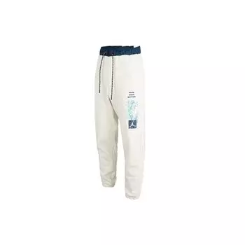 Jordan Essentials Mountainside Повседневные спортивные спортивные штаны с завязками с принтом Мужские брюки овсяные DC9721-141 XXXL