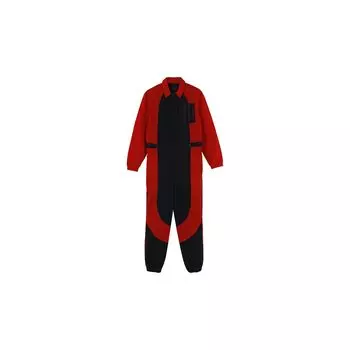 Jordan FW22 Повседневный комбинезон с длинным рукавом в цветных блоках Женский комбинезон черного цвета DJ2627-636 XS