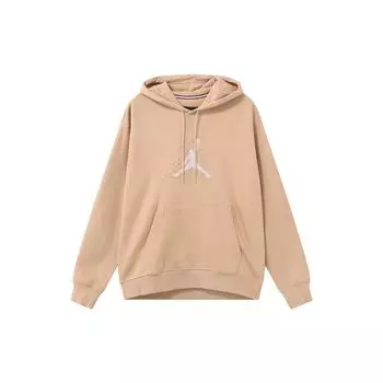 Jordan Мужские толстовки с капюшоном Essentials Holiday Logo Fleece Hoodie Maize FD7466-200 L