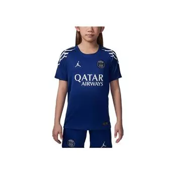 Jordan Стадион Париж Сен-Жермен Футболка Dri-FIT Серия Air Wings Модная Удобная Универсальная Приятная к коже Футбольная С коротким рукавом HJ0921-493 XL