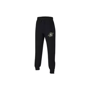 Jordan Take Flight Snap Print Lace-Up Casual Knit Sports Pants Kids bottoms Black FZ1930-010 S