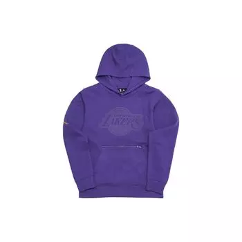 Jordan Толстовка с капюшоном Lakers однотонная с длинным рукавом фиолетовая детская толстовка с капюшоном 3Y2B7FELP-LAK S