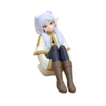 Journeys Frieren Beyond End Pvc Sitting Model Ornament For Home Decor Office