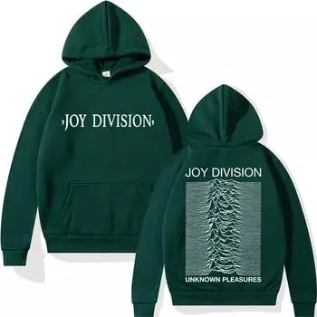 JOY DIVISION-Sudadera con capucha de estilo Hip Hop para hombre y mujer, трикотаж большого таманьо, рубашка на улице негра, одежда Vi 2XL